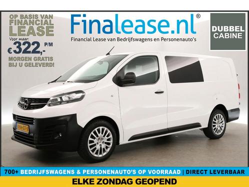 Opel Vivaro 2.0 CDTI L3H1 DC 6 Pers Airco Cruise Cam €322pm, Auto's, Bestelauto's, Lease, Handgeschakeld, Diesel, Opel, Wit, Verzenden