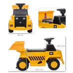 TRUUSK Elektrische Kindtractor, Speelvoertuig Met Kantelbare, Verzenden, Nieuw