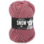 DROPS Snow / Eskimo Mix - 83 mauve - Wol Garen, Ophalen of Verzenden, Nieuw