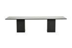 Viking granieten tafel - 240 x 100 cm. - diamond black, Tuin en Terras, Nieuw, Overige materialen, Rond, Verzenden