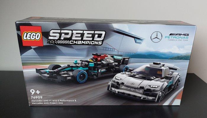 Lego Set - 76909 - Speed Champions - Mercedes-AMG F1 W12 E, Kinderen en Baby's, Speelgoed | Duplo en Lego