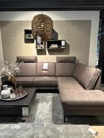 Hoekbank Barrio - Python  Cacao - Pronto Wonen, Huis en Inrichting, Banken | Bankstellen, Hoekbank, Nieuw, Ophalen of Verzenden