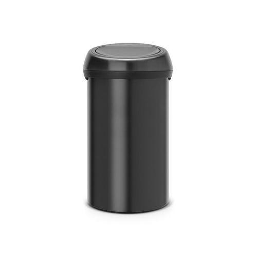 Brabantia Touch Bin 60 ltr - mat zwart, Huis en Inrichting, Woonaccessoires | Prullenbakken, Nieuw, Verzenden