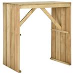 vidaXL Bartafel 100x60x110 cm geïmpregneerd grenenhout, Verzenden, Nieuw
