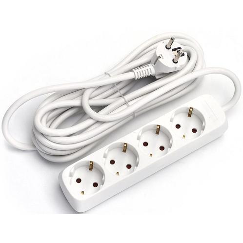 Stekkerdoos - Verlengsnoer - Aigi Synci - 3680W - 4, Doe-het-zelf en Verbouw, Elektra en Kabels, Nieuw, Ophalen of Verzenden