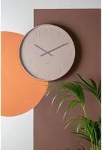 2dekans | Karlsson Wandklok Mr. Brown - Bruin - Ø51cm -, Ophalen of Verzenden, Zo goed als nieuw