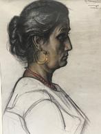 Rudolf Bonnet 1895-1978 - Portret statige vrouw