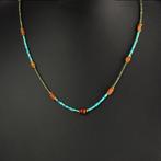 Oude Egypte, late periode Halsketting met Egyptische