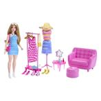 Barbie Fashionista Pop met Kledingrek (Barbie Poppen), Kinderen en Baby's, Speelgoed | Poppen, Nieuw, Ophalen of Verzenden, Barbie