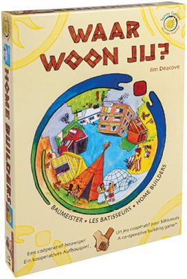 Waar Woon Jij? - Bordspel | Sunny Games - Gezelschapsspellen, Hobby en Vrije tijd, Gezelschapsspellen | Bordspellen, Nieuw, Verzenden
