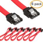 SATA III 3.0 Data Cable 6Gbps - 6 Pack