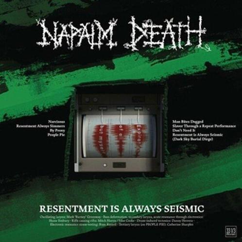 NAPALM DEATH - RESENTMENT IS ALWAYS SEISMIC (LP), Cd's en Dvd's, Vinyl | Pop, Verzenden