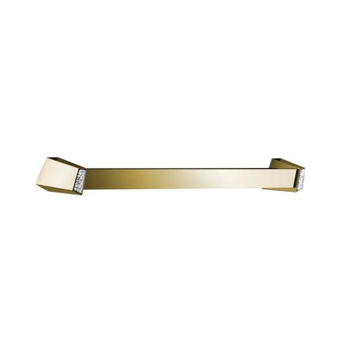 Handdoekhouder Sapho Soul Crystal Hangend 49.2 cm Goud, Doe-het-zelf en Verbouw, Sanitair, Bad, Nieuw, Ophalen of Verzenden