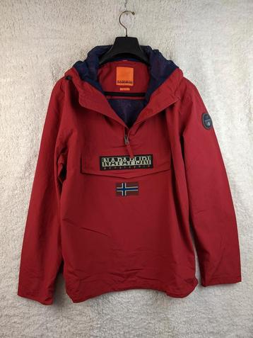 Napapijri red hooded jacket beschikbaar voor biedingen