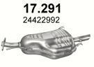 OPEL ASTRA G 1.4 /1.6 Hatchback einddemper, Nieuw, Opel