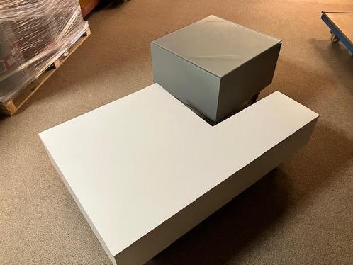 salontafel, Huis en Inrichting, Tafels | Salontafels, 100 tot 150 cm, Zo goed als nieuw, Overige materialen, Minder dan 50 cm