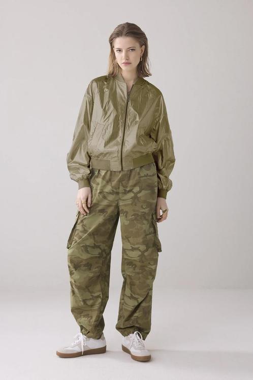 -10% Summum  Summum 1s1224-12110 bomber metallic  maat L, Kleding | Dames, Jassen | Zomer, Groen, Nieuw, Verzenden