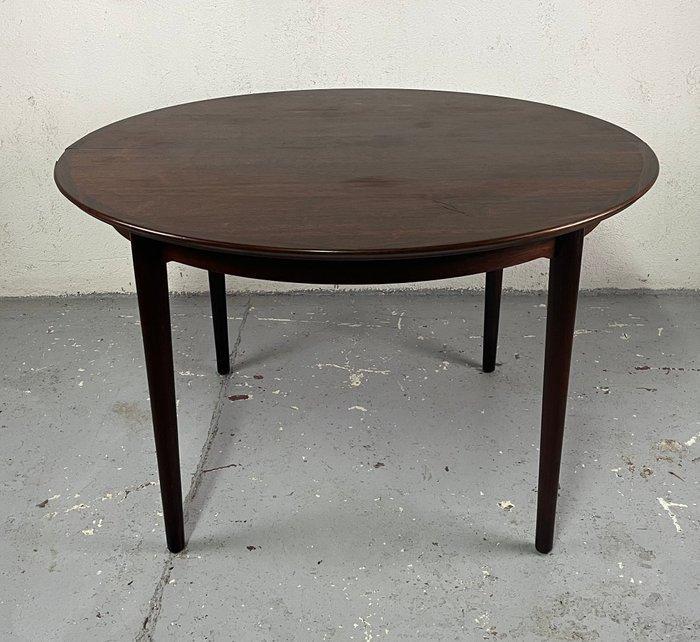 Tafel - Hout, Palissander - Ronde tafel van palissanderhout., Antiek en Kunst, Kunst | Designobjecten