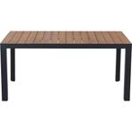Siena Garden Silva Eettafel mat antraciet / Teak - Antraciet, Tuin en Terras, Ophalen of Verzenden, Nieuw