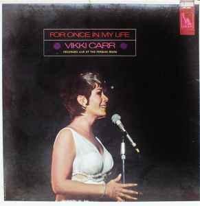 LP gebruikt - Vikki Carr - For Once In My Life, Cd's en Dvd's, Vinyl | Pop, Zo goed als nieuw, Verzenden