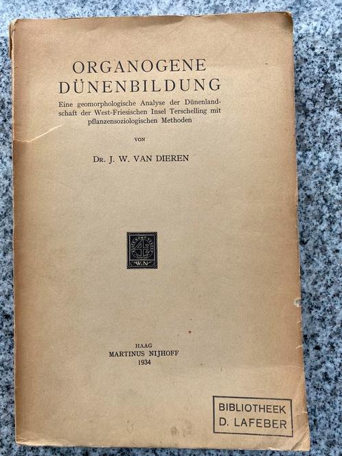 Organogene Dünenbildung (Terschelling), Boeken, Geschiedenis | Stad en Regio, Gelezen, 20e eeuw of later, Verzenden