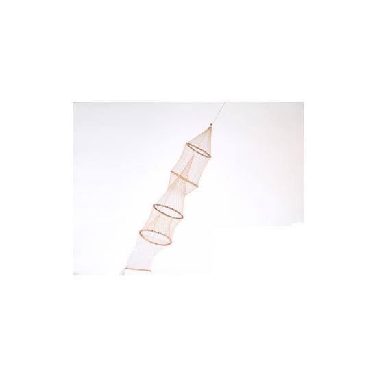 Decoratie vis fuik 80 cm - Maritiem deco overig, Huis en Inrichting, Woonaccessoires | Overige, Ophalen of Verzenden