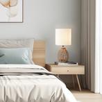 lux.pro Tafellamp Alfreton bureaulamp 36 cm E14 beige chroom, Huis en Inrichting, Verzenden, Nieuw
