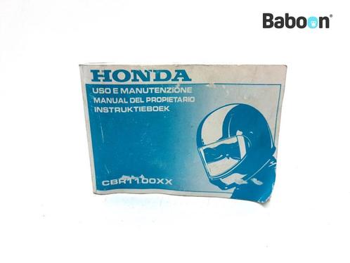 Instructie Boek Honda CBR 1100 XX Blackbird 1996-1998, Motoren, Onderdelen | Honda, Gebruikt, Verzenden