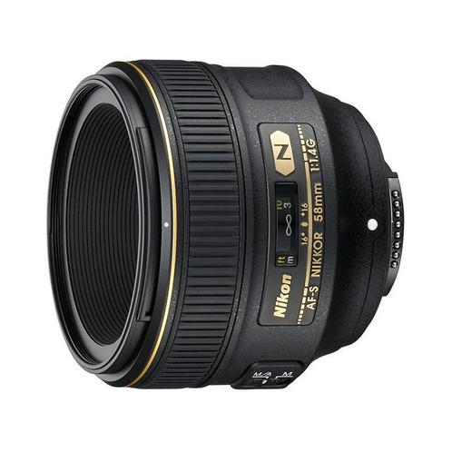 Nikon AF-S 58mm f/1.4G, Audio, Tv en Foto, Fotografie | Lenzen en Objectieven, Standaardlens, Nieuw, Ophalen of Verzenden