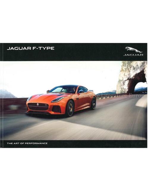 2016 JAGUAR F TYPE COUPÉ / CABRIOLET BROCHURE DUITS, Boeken, Auto's | Folders en Tijdschriften
