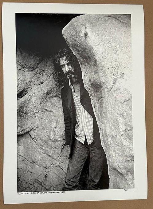 Baron Wolman (1937-2020) - Frank Zappa, Laurel Canyon, Los, Antiek en Kunst, Kunst | Schilderijen | Modern