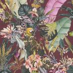 Profhome 381765-GU Dieren patroon behang jungle mat rood, Verzenden