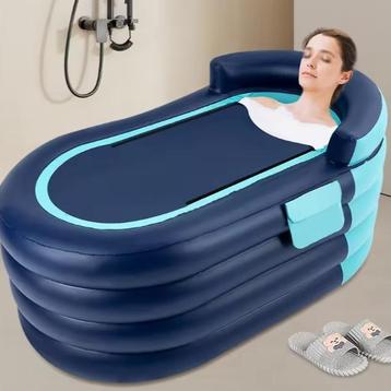 Groot zwembad met ergonomische rugleuning en oplaadbare pomp beschikbaar voor biedingen