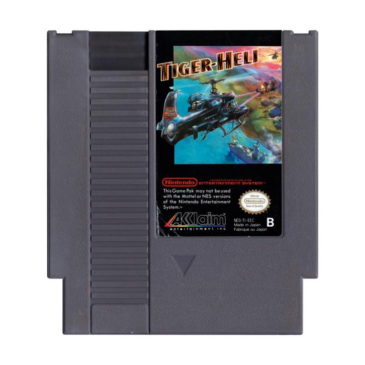 NES Tiger-Heli (Losse Cassette), Spelcomputers en Games, Games | Nintendo NES, Zo goed als nieuw, Verzenden