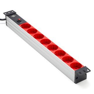19-inch stekkerdoos | Brennenstuhl | 2 meter, Computers en Software, Pc- en Netwerkkabels, Nieuw, Verzenden