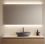 Badkamerspiegel Limon LED 120 x 55 cm LED verlichting, Huis en Inrichting, Badkamer | Badkamermeubels, Verzenden, Nieuw, Overige typen