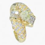 Zonder Minimumprijs - Ring - 14 karaat Geel goud, Witgoud,, Sieraden, Tassen en Uiterlijk, Ringen, Nieuw