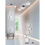 LED Tafellamp - Rond - Mat Zwart - Warm Wit 3000K, Huis en Inrichting, Lampen | Tafellampen, Ophalen of Verzenden, Nieuw, Metaal