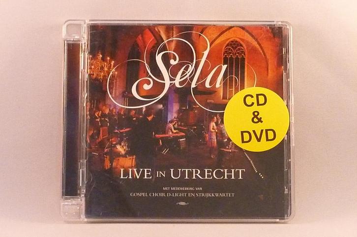 Sela - Live in Utrecht CD + DVD, Cd's en Dvd's, Cd's | Religie en Gospel, Zo goed als nieuw, Verzenden