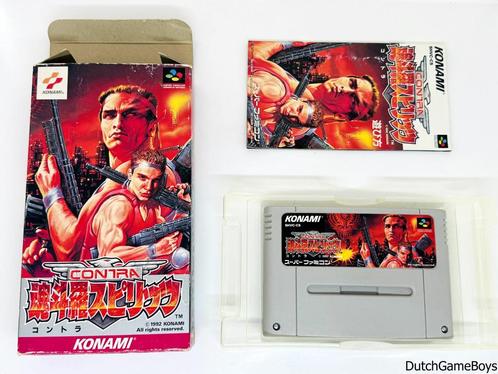 Super Famicom - Contra, Spelcomputers en Games, Games | Nintendo Super NES, Gebruikt, Verzenden