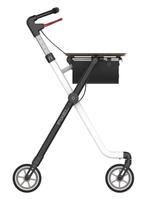 Rehasense Space Binnen rollator - Wit/Zwart, Diversen, Verpleegmiddelen, Ophalen of Verzenden, Nieuw