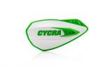 Cycra Cyclone Open handkappen Wit / Groen ( met bevestiging, Verzenden, Nieuw