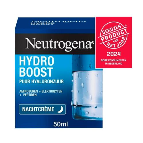Neutrogena Hydro Boost Nachtcrème, Sieraden, Tassen en Uiterlijk, Uiterlijk | Gezichtsverzorging, Nieuw, Verzenden