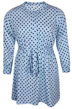 Jurk Zhenzi KULI blouse look stip Maat:, Kleding | Dames, Jurken, Nieuw, Verzenden, Overige kleuren