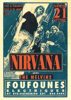Posters - Poster Nirvana - Foufounes, Verzenden, Zo goed als nieuw