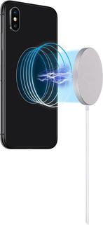 2dekans | Grundig Magnetische Qi Oplader - 15W - Incl. USB-C, Ophalen of Verzenden, Zo goed als nieuw