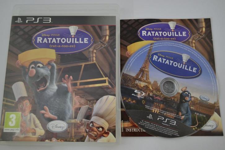 Ratatouille (PS3), Spelcomputers en Games, Games | Sony PlayStation 3, 1 speler, Zo goed als nieuw, Verzenden