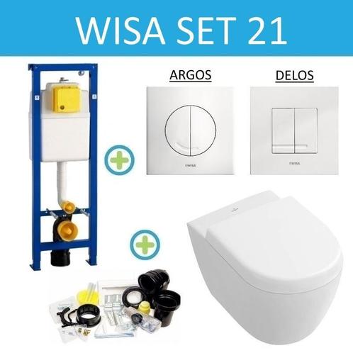 Wisa XS set21 Subway 2.0 Compact  (Met Argos of Delos, Doe-het-zelf en Verbouw, Sanitair, Overige typen, Nieuw, Ophalen of Verzenden