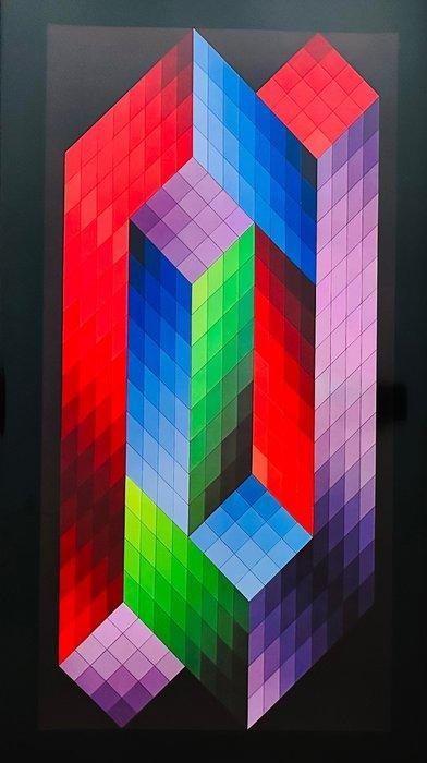 Victor Vasarely (1906-1997) - Torony, Antiek en Kunst, Antiek | Overige Antiek