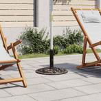 vidaXL Parasolvoet 12 kg 48 cm gietijzer bronskleurig, Tuin en Terras, Parasols, Verzenden, Nieuw, Minder dan 1 meter, Parasolvoet